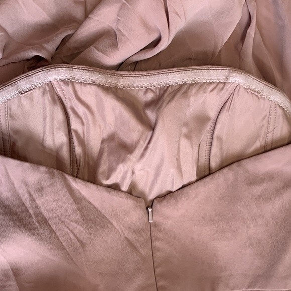 Jenny Yoo | Pink Mauve Strapless Dress 6 - Picture 5 of 6